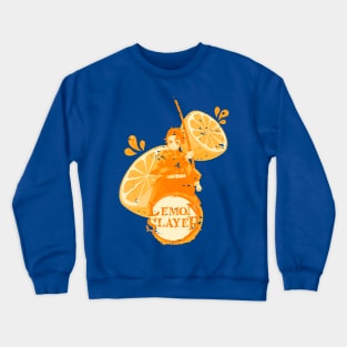 lemon slayer tanjiro Crewneck Sweatshirt